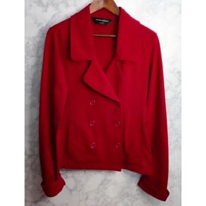 ❤️ NORMA KAMALI ❤️ Red Coat/Jacket